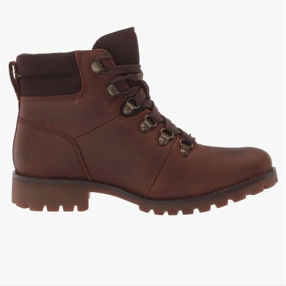 Timberland Ellendale Mid Lace-Up Boot- Medium Brown Full Grain - Picture 2 of 10